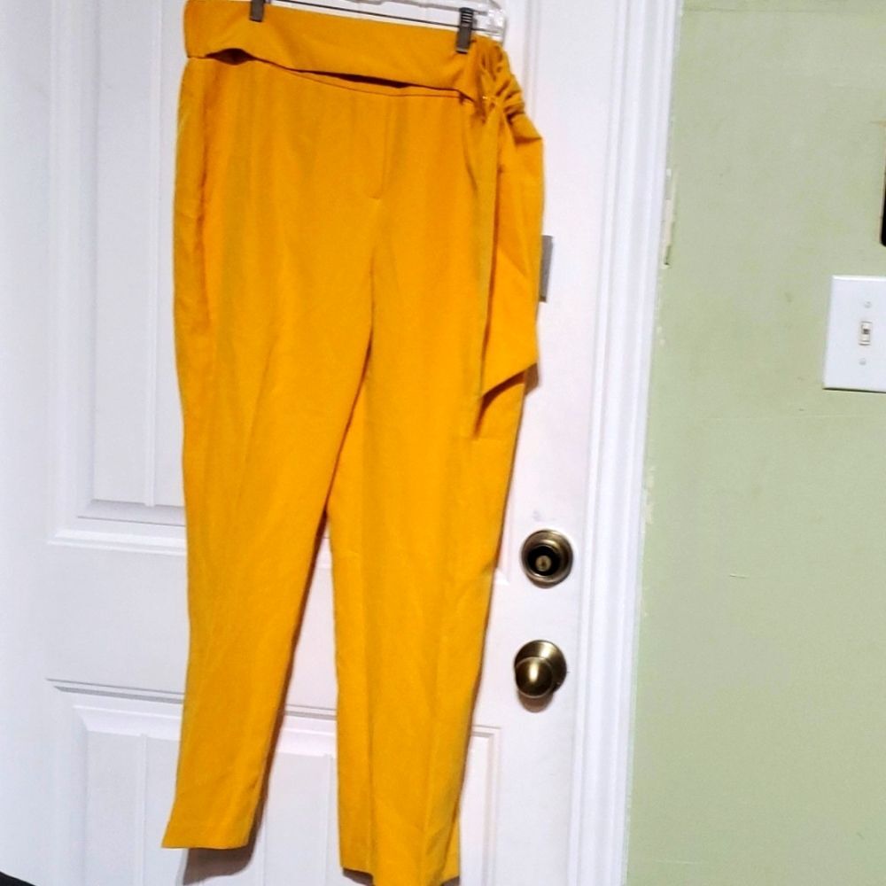 Marc Ney York Mustard Pants Size L